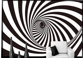 Apakah wallpaper yang dilapisi warna bantal? Lukisan Dinding Hitam Putih