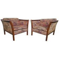 Made in the classic danish style of kurt ostervig. Curved Arm Lounge Chairs For Sale At 1stdibs