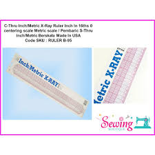 Say you have 1/16 and 1/10 to add these two together accurately the denominators must be equivalent. C Thru Inch Metric X Ray Ruler Inch In 16ths 0 Centering Scale Metric Scale Shopee Malaysia