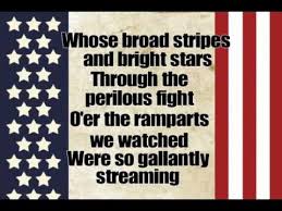 Image result for star spangled banner lyrics