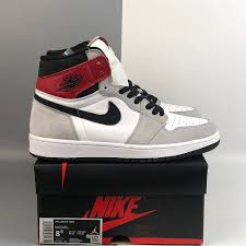 Check spelling or type a new query. Air Jordan 1 High Og White Black Light Smoke Grey Varsity Red For Sale Fitforhealth