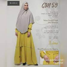 30 model gamis putih mewah. Jual Gamis Premium Set Khimar Haihai Gm 59 Warna Kuning Lemon Polos Busui Kota Tangerang Selatan Hibban Online Shop Tokopedia