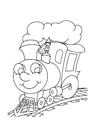 coloriage petit train manuel neuer