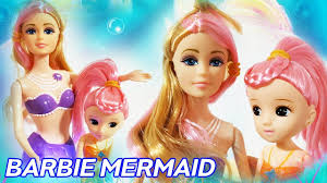 Mewarnai barbie yang mudah beserta contoh gambarnya. Barbie Mermaid Cantik Putri Duyung Cute Doll Mermaid Youtube
