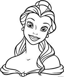 princess disney belle beauty and the beast coloring pages printable coloriage fortnite rippley