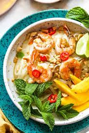 This recipe is easy to prep, easy to make, and ready in no time. Thai Shrimp Noodle Salad Dishing Out Health