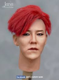 #bigbang #vip #gdragon #top #seungri #teayang #deasung 1 6 Custom Repaint Rehair G Dragon K Pop Figure Head Sculpt Enterbay Korea Ebay