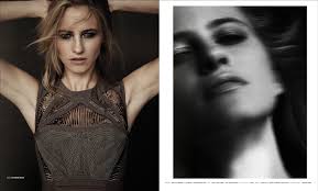 Sara Ziff in Pulp Magazine Issue 3 by Owen Bruce