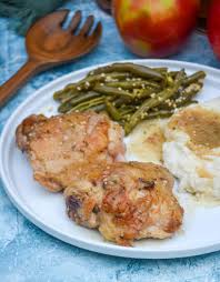 You pan fry chicken right in the skillet. Pan Fried Chicken With Apple Cider Gravy 4 Sons R Us