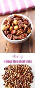 Crunchy And Salty Sweet These Honey Roasted Nuts Make A Great Homemade Hostess Gift Assuming You Sweet Roasted Nuts Recipe Roasted Nuts Recipe Honey Roasted