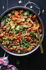 Vegetable Stuffed Portabella Mushrooms Taste Love And Nourish