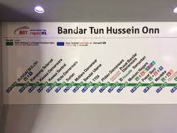 Tun hussein is the son of dato' onn jaafar, the founder of umno and a malayan freedom fighter. Kuala Lumpur Walk Pics Kuala Lumpur Mrt Bandar Tun Hussein Onn Station