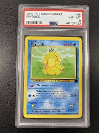 Maybe you would like to learn more about one of these? Psyduck Graded Psa 8 48107423 Team Rocket Card N All Gaming