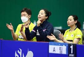 그리고 2019년에 국가대표 선발전에서 당시 만 14세 11개월 16일의 나이로 태극마크를 달아 역대 최연소 국가대표 신기록을 썼답니다. ë„ì¿„ ìœ ë§ì£¼ íƒêµ¬ ì‹ ìœ ë¹ˆ ì—°í•©ë‰´ìŠ¤