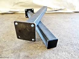 Choose from contactless same day delivery, drive up and more. Set Of 4 Square Tubing Steel Dining Table Legs Industrial Modern Metal Table Legs By Timberforgewoodworks From Timber Forge Woodworks Of Philadelphia Attic