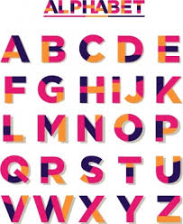 What better way to add color to alphabet letters than with rainbows?! Colorful Alphabet Letters Free Vector Download 34 558 Free Vector For Commercial Use Format Ai Eps Cdr Svg Vector Illustration Graphic Art Design