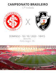 Resultados de futebol internacional, calendário completo e classificação detalhada de jogos de internacional. Internacional X Vasco Veja Onde Assistir Escalacoes Desfalques E Arbitragem Brasileirao Serie A Ge