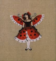 Come vi ho già detto, ho avuto dei seri problemi con internet, che non potevo collegarmi al pc, così nel frattempo. Nora Corbett Miss Ladybug Crossstitchworld