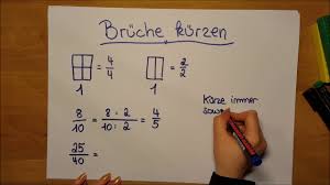 Mathe arbeitsblatter klasse 6 bruche zum ausdrucken edutags from www.edutags.de. Klasse 5 6 Bruchrechnen Bruche Kurzen Youtube