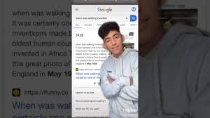 When Was Walking Invented Youtube