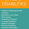Social security disability income (ssdi) for people who once worked but are no longer able to do so. 1
