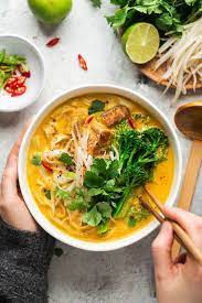 Vegan Laksa Lazy Cat Kitchen Recipe Vegan Asian Recipes Vegetarian Recipes