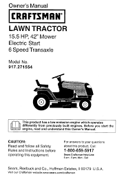 2012 exmark lazer z commerical mower with ultravac bagger. Craftsman 917 271554 Owner S Manual Pdf Download Manualslib