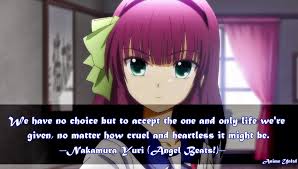 Portishead's production is just insane beats you would expect to list of top 12 famous quotes and sayings about angel beats to read and share with friends on your. Anime Quotes Heartless 94 Quotes