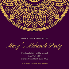 Check spelling or type a new query. Customize 17 Mehendi Invitations Templates Online Canva