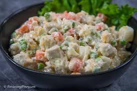 Chicken Potato Salad Recipe In 2020 Chicken Potato Salad Potatoe Salad Recipe Potato Salad