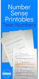 This ws offers a possibility for new students of english to practise spelling of numbers. Teen Number Worksheets