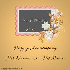 Jun 17, 2021 · edward and nancy ball celebrated their 65th wedding anniversary wednesday at dudley's in lexington. Happy Anniversary Card With Name Edit