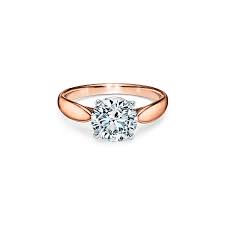 Tiffany t:wire ring in 18k rose gold. Tiffany Harmony Engagement Ring In 18k Rose Gold A Study In Balance And Grace Tiffany Co