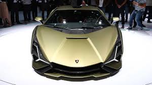Unveiled online on 3 september 2019, the sián is the first hybrid production vehicle produced by the brand. Lamborghini Sian Fkp 37 Honors Ferdinand Piech At Frankfurt