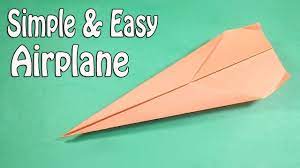 Be careful with the ones that are pointy, they can hurt! How To Make Paper Airplanes That Fly Far And Straight Easy Paper Origami Youtube