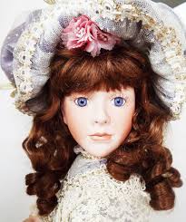 Girl Doll Porcelain Manufactured Artist Dolls Playsets for sale