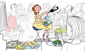 Better yet, bring something that can be served at room temperature. The New Rules Of Dinner Parties Don T Be On Time And Bring More Booze Than You Need Food The Guardian