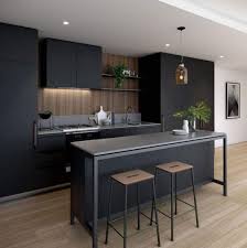 Black Scandinavian Kitchen Keuken Ontwerp Keuken Interieur Keuken Idee