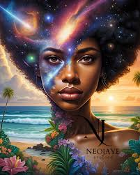 Naudline Pierre (b. 1989, Leominster, MA), lives and works in Brooklyn, NY.  She creates works that explore a mysterious alternate universe full of  characters that often interact with each other in tender