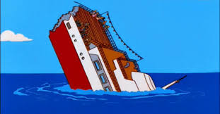 america, the sinking ship pursuit