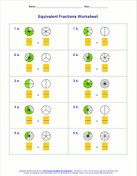 Use the following examples and interactive exercises to learn about equivalent fractions. Free Equivalent Fractions Worksheets With Visual Models