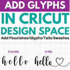 5 out of 5 stars. How To Use Glyphs In Cricut Design Space Mac And Pc 3 Different Ways Insideoutlined