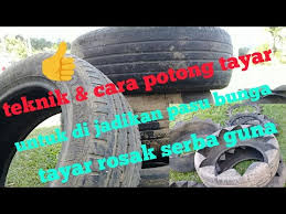 Bagaimana untuk cat roda di negara ini? Teknik Cara Potong Tayar Dengan Mudah Untuk Dijadikan Pasu Bunga Tayar Rosak Diy Tutorial Youtube
