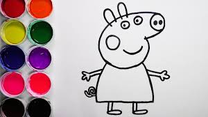 For more information and source, see on this link : Dibuja Y Colorea Peppa Pig De Arco Iris Dibujos Para Ninos Learn Colors Funkeep Youtube