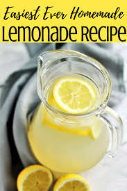 A few more ingredients and a delicious homemade lemonade will be ready to enjoy in no time. Easy Homemade Lemonade The Belly Rules The Mind