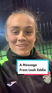 Leah Eddie's Message for Hibernian Women SWPLCup Semi-Final