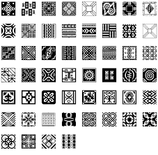 Black And White African Print Png African Pattern Font And Web Font By Scholtz Fonts Fontspring African Pattern African Pattern Design African Textiles