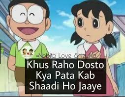 Shizuka Love Image In Hindi Anime Love Quotes Cute Funny Quotes Funny Attitude Quotes Charming love quote to send to your better half. funny attitude quotes