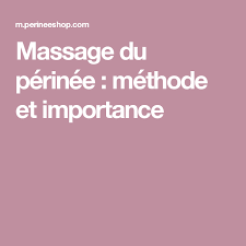 Massage Du Perinee Methode Et Importance Massage Du Perinee Le Perinee L Accouchement