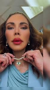 Almost show time. Loving my @KURT GEIGER LIMITED #evileye #necklace &  #earrings and of course @Karen Millen 💋 #fashion #fashiontiktok  #fashioninspo #jewelry #kurtgeiger #miami #tvshow #dressingroom ...